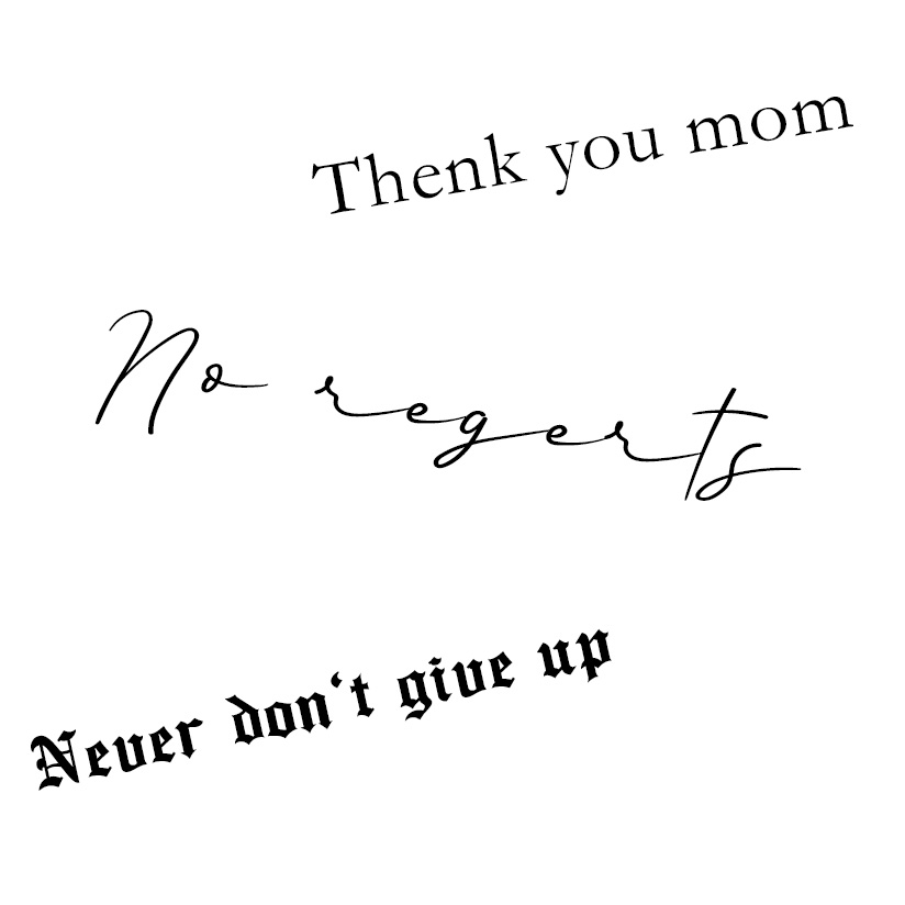 thenk you mom tattoo, no regerts tattoo, never don t give up tattoo, worst tattoos, schlimme  tattoofehler, rechtschreibungsfehlertattoo, fehler tattoo , schriftzug unkorrekt, script mistake, worst tattoo mistakes