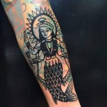 blast over tattoo example
